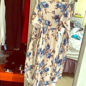 Long summer maxi dress